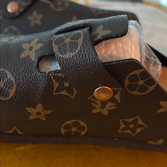 Brown Monogram Clogs - Picture 7 of 14